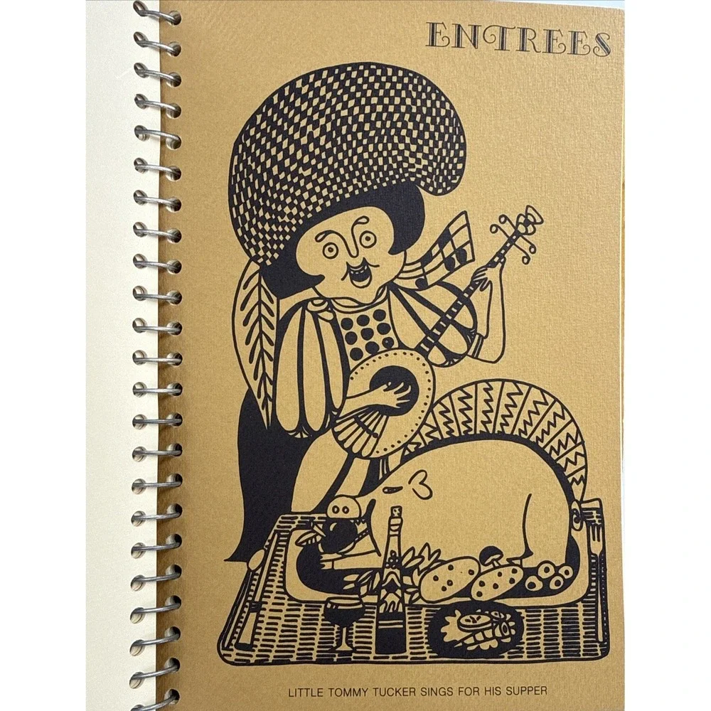 Polly Put the Kettle On! Cookbook, 1973 Second Printing Los Angeles
